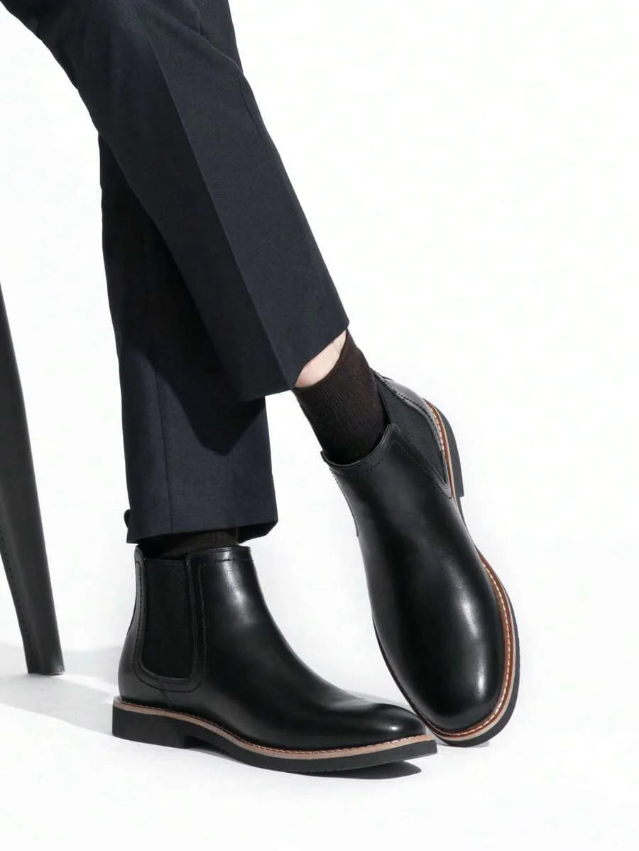 Chunky Chelsea Boots Brown