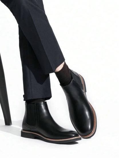 Chunky Chelsea Boots Brown