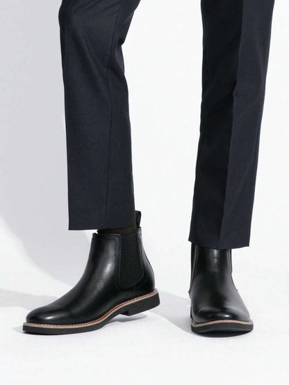 Chunky Chelsea Boots Brown