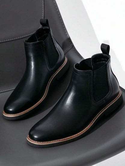 Chunky Chelsea Boots Brown