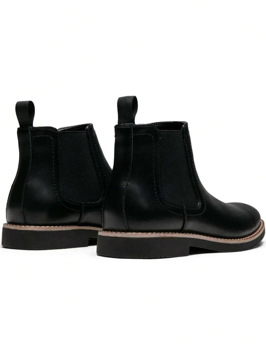 Chunky Chelsea Boots Brown