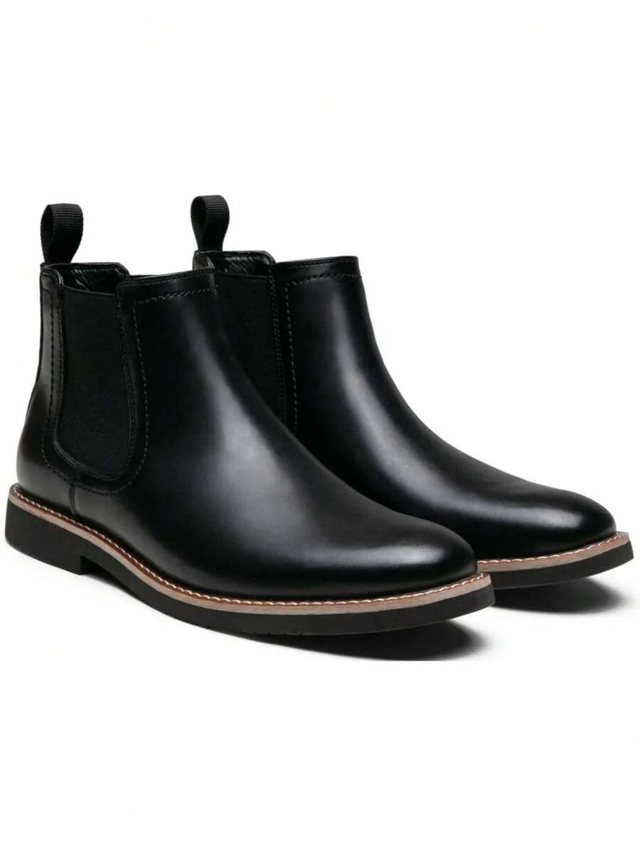 Chunky Chelsea Boots Brown
