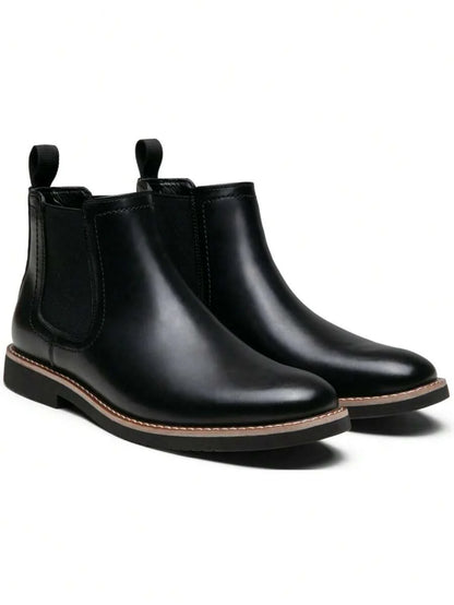Chunky Chelsea Boots Brown