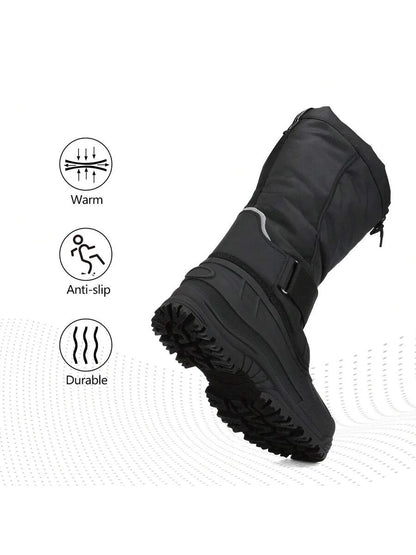 Waterproof Winter Boots Black