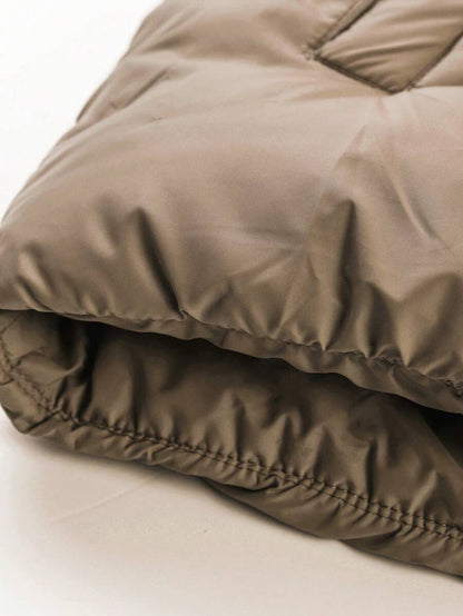 Casual Padded Jacket Khaki