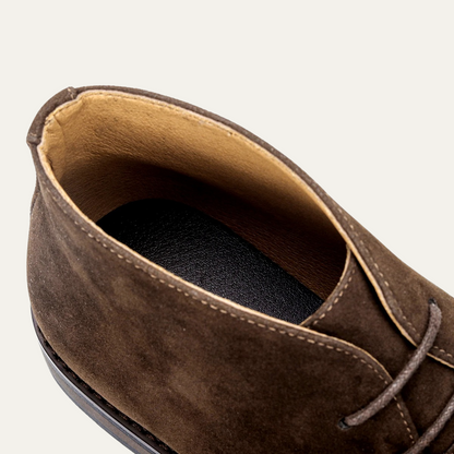 The Hammersmith Men’s Classic Lace Up Brown Suede Boots