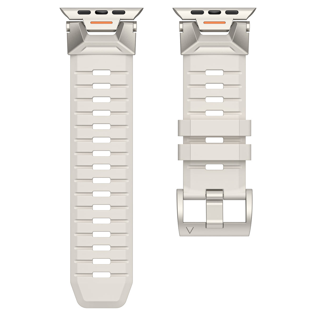 Colorful Rubber Leather Strap For Apple Watch