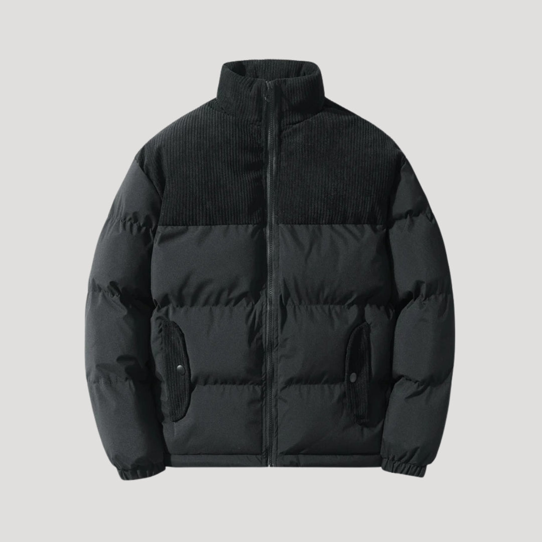 Warm Quilted Puffer Coat - Cozy Winter Jacket - BritishElegance