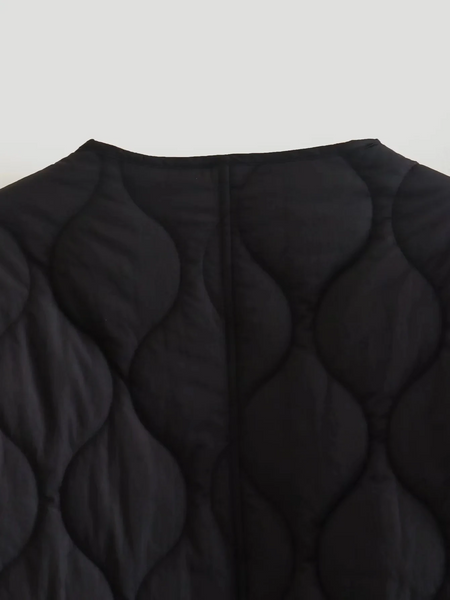 Sophia – Women’s Elegant Long-Sleeve Quilted Jacket