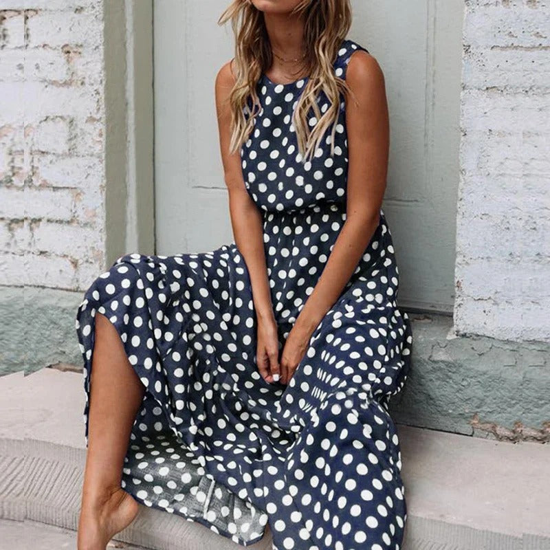Elegant Sleeveless Fit Dress