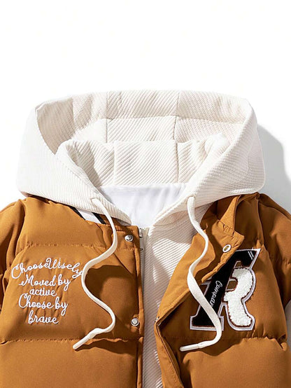 Trendy Hooded Sweatshirt Jacket