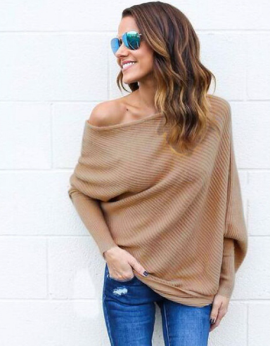 Ramona - Sexy off-the-shoulder sweater