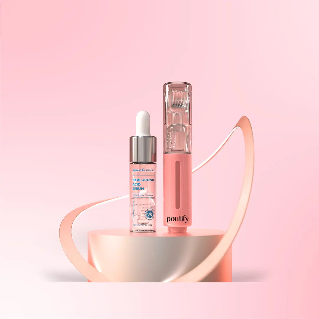 Advanced Lip Plumper Set with Micro Needle Roller - BritishElegance