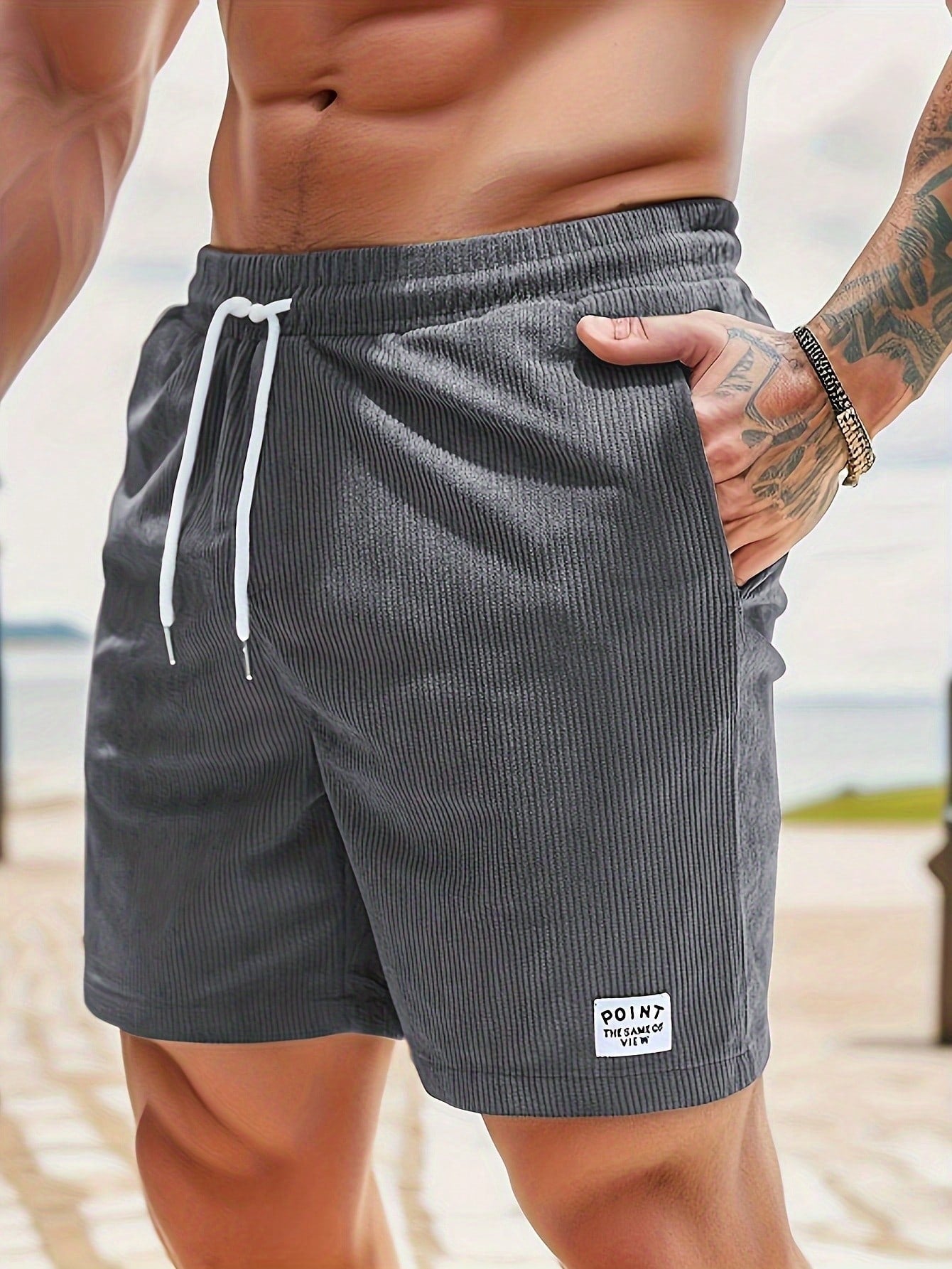 Zachary | Men’s Corduroy Shorts – Lightweight Stretch & Timeless Style