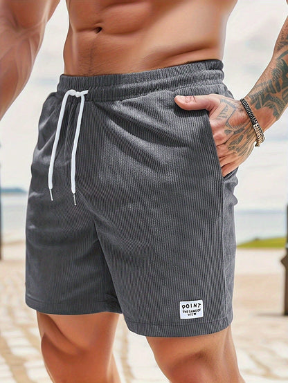 Zachary | Men’s Corduroy Shorts – Lightweight Stretch & Timeless Style