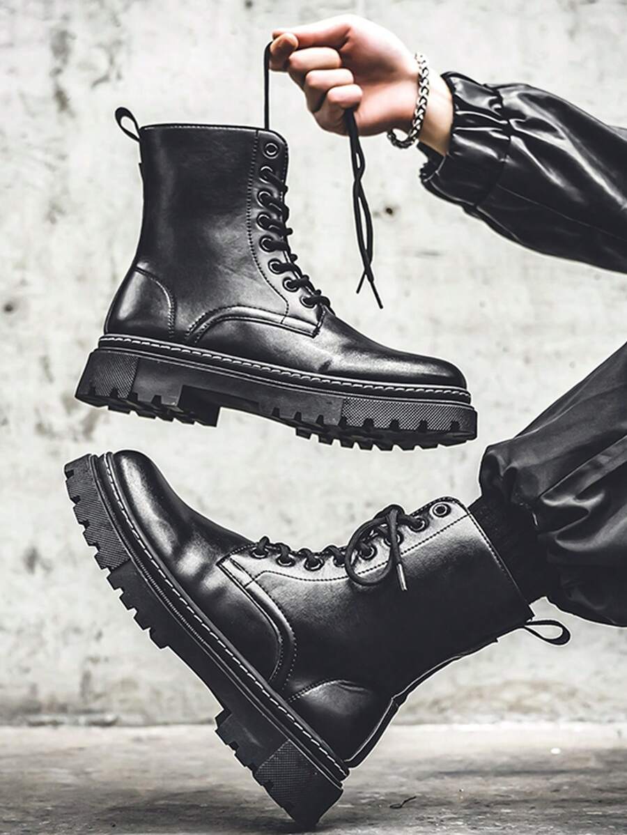 Comfortable High Top Orthopedic Boots with side zip