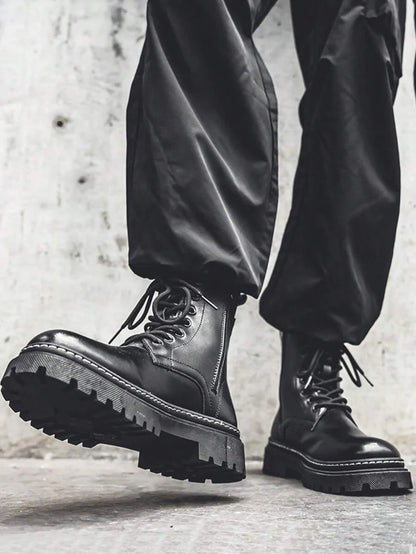 Comfortable High Top Orthopedic Boots with side zip