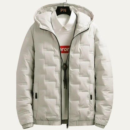 The Sheffield Men's Warm Lightweight Quilted Puffer Jacket