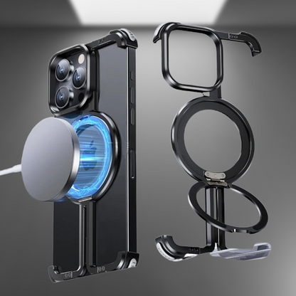 Thin Metal MagSafe iPhone Case Ultra Thin Cover - BritishElegance