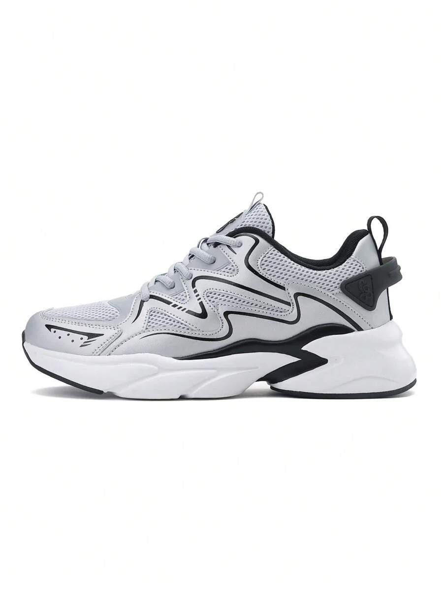 Breathable Chunky Sneakers Beige