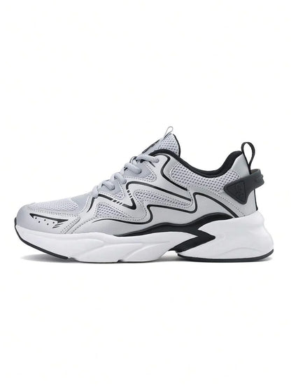 Breathable Chunky Sneakers Beige