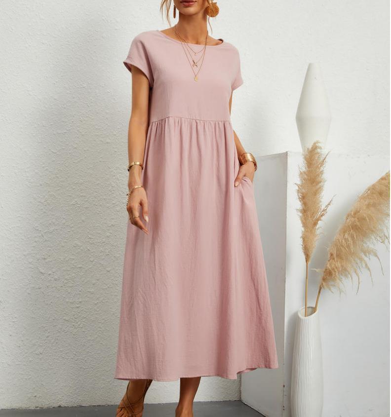 Comfortable Casual Knee Length Midi Dress