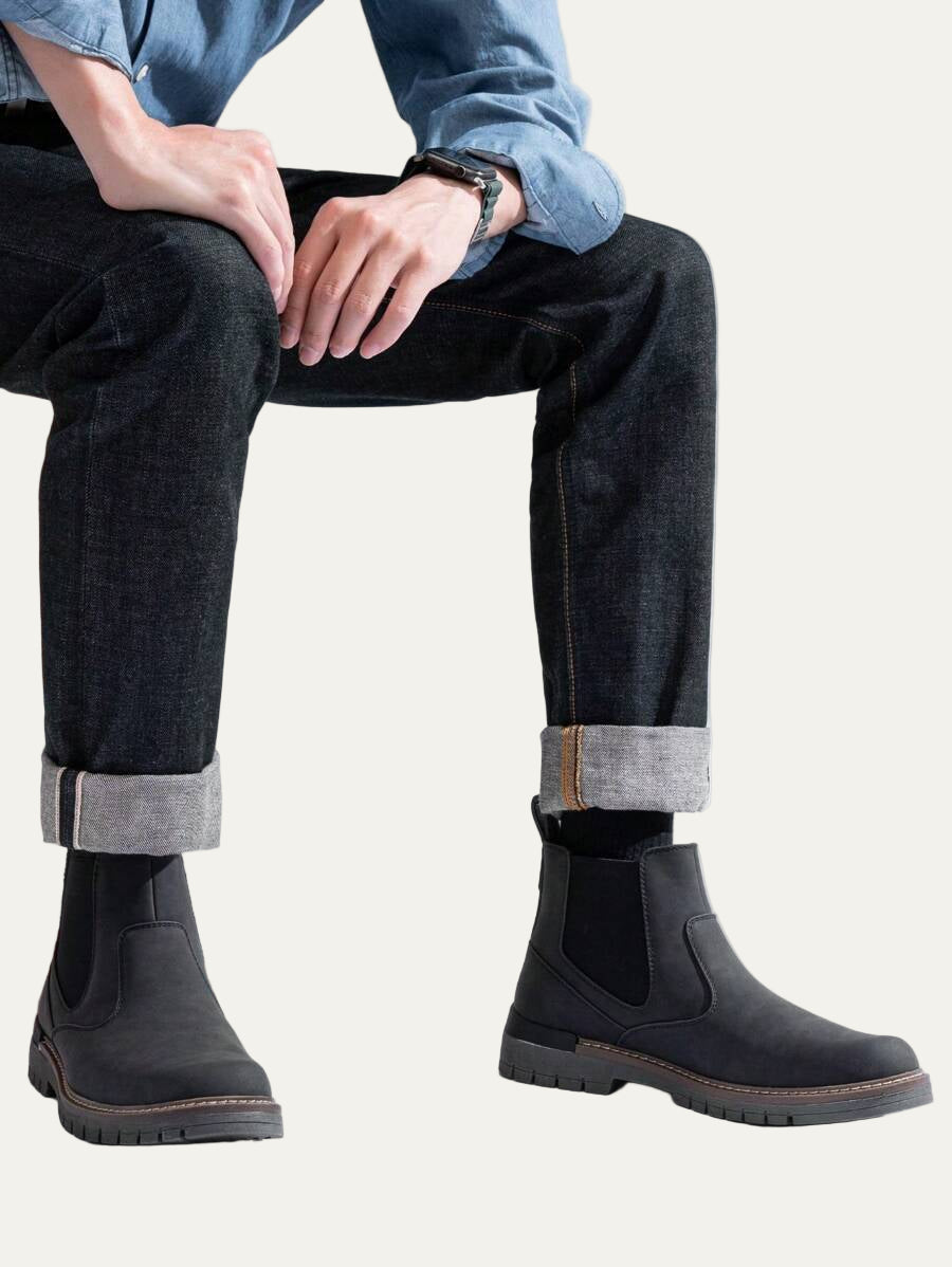Men’s Rugged Lug Sole Chelsea Boots