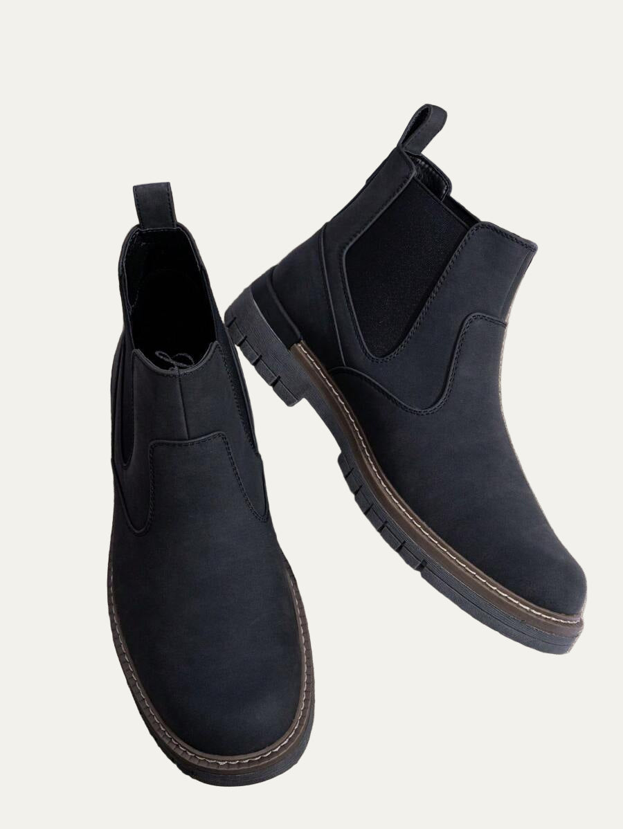 Men’s Rugged Lug Sole Chelsea Boots