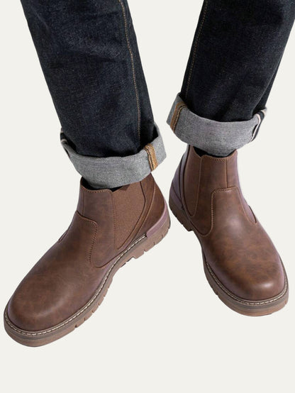 Men’s Rugged Lug Sole Chelsea Boots