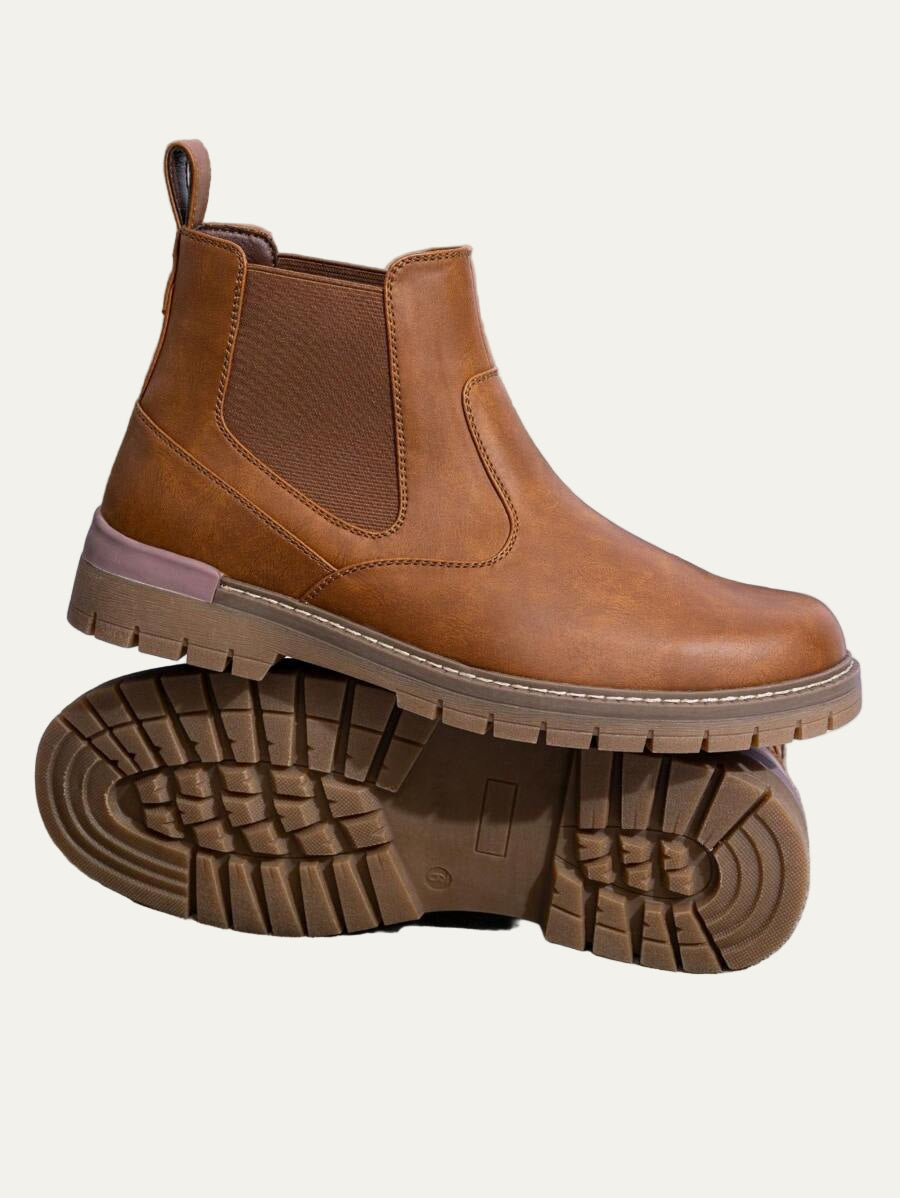 Men’s Rugged Lug Sole Chelsea Boots