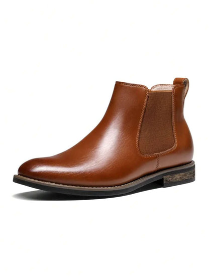 Suede Chelsea Boots Camel