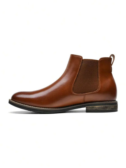 Suede Chelsea Boots Camel