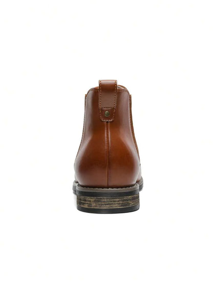 Suede Chelsea Boots Camel