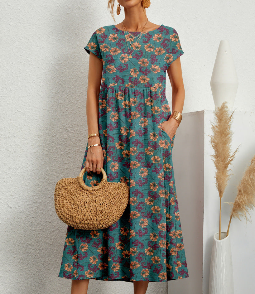 Beautiful Floral Party Dress for Women