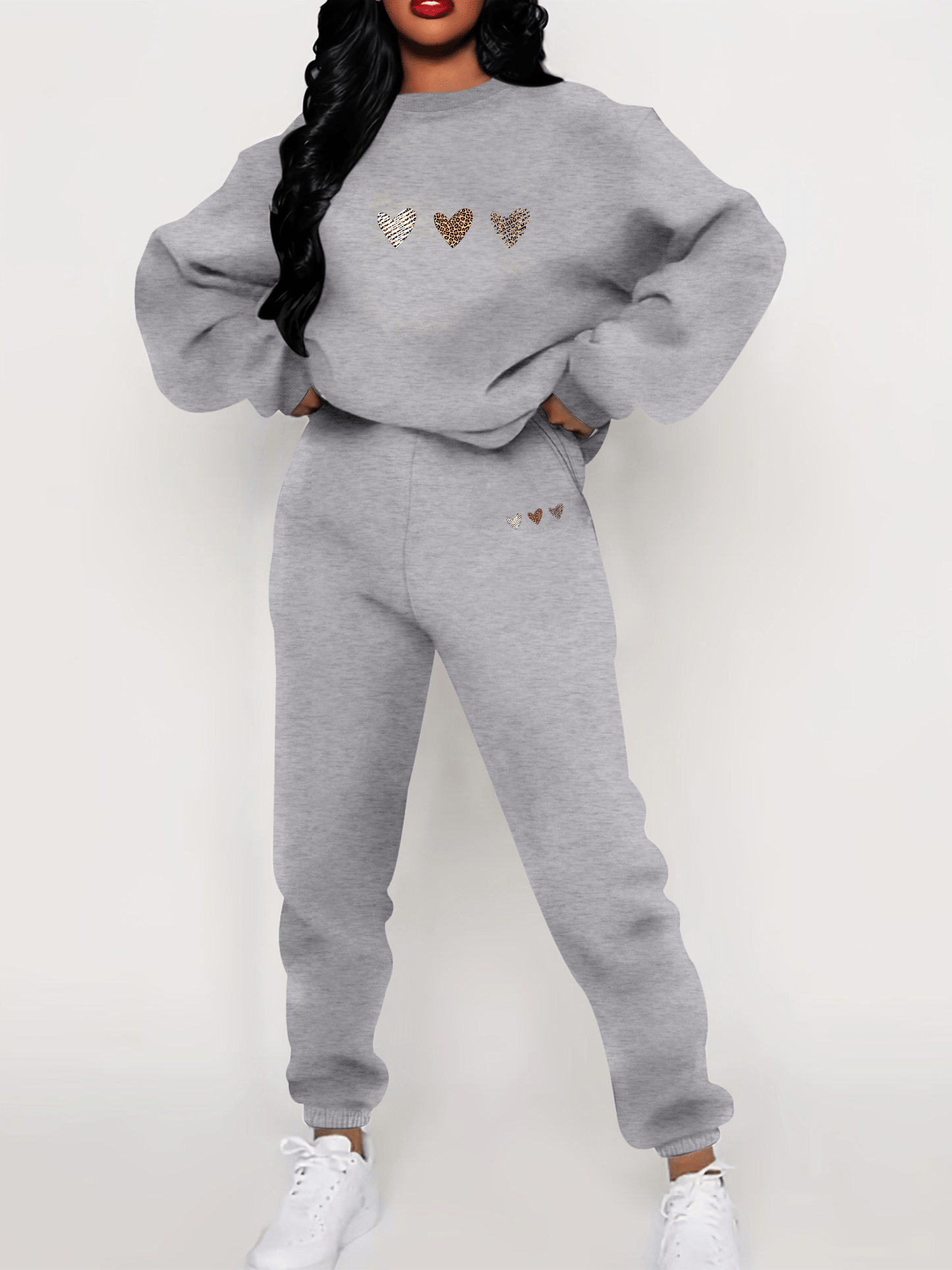 Soft Women's Athletic Jogger Suit for Everyday Wear - BritishElegance
