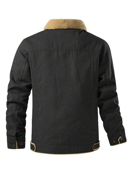 Thermal Bomber Coat Khaki
