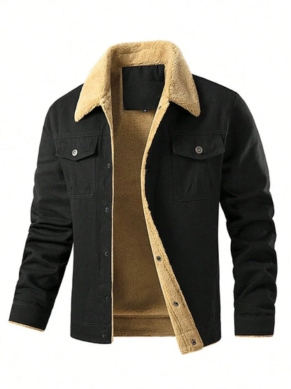Thermal Bomber Coat Khaki