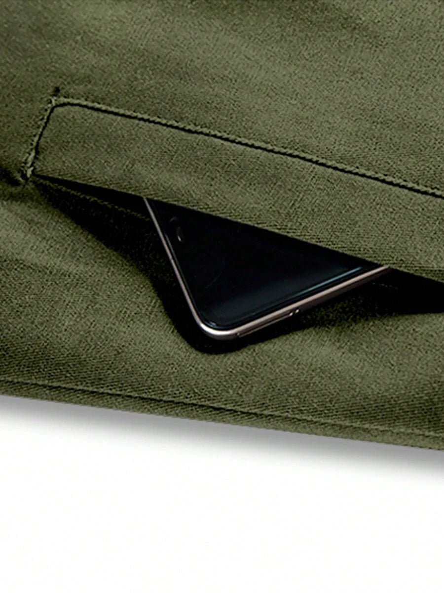 Thermal Bomber Coat Khaki
