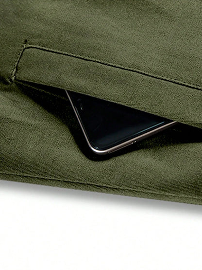 Thermal Bomber Coat Khaki