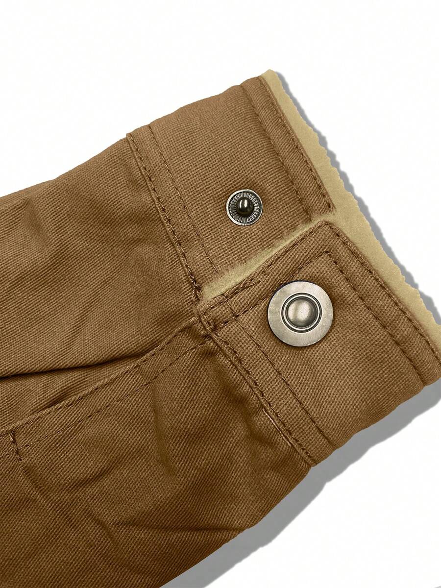 Thermal Bomber Coat Khaki