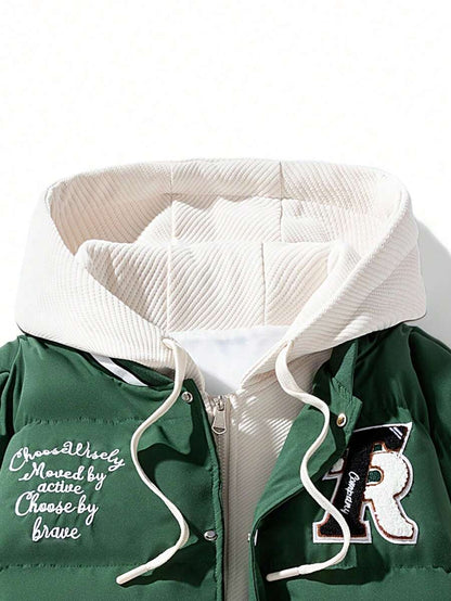 Trendy Hooded Sweatshirt Jacket
