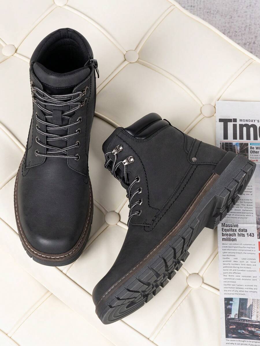 Orthopedic Hiking Boots with side zip