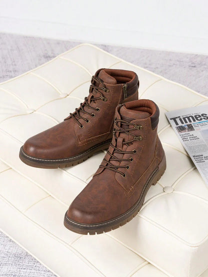 Orthopedic Hiking Boots with side zip