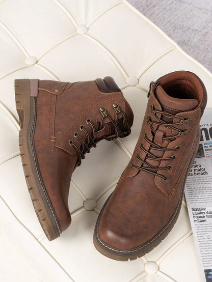 Orthopedic Hiking Boots with side zip