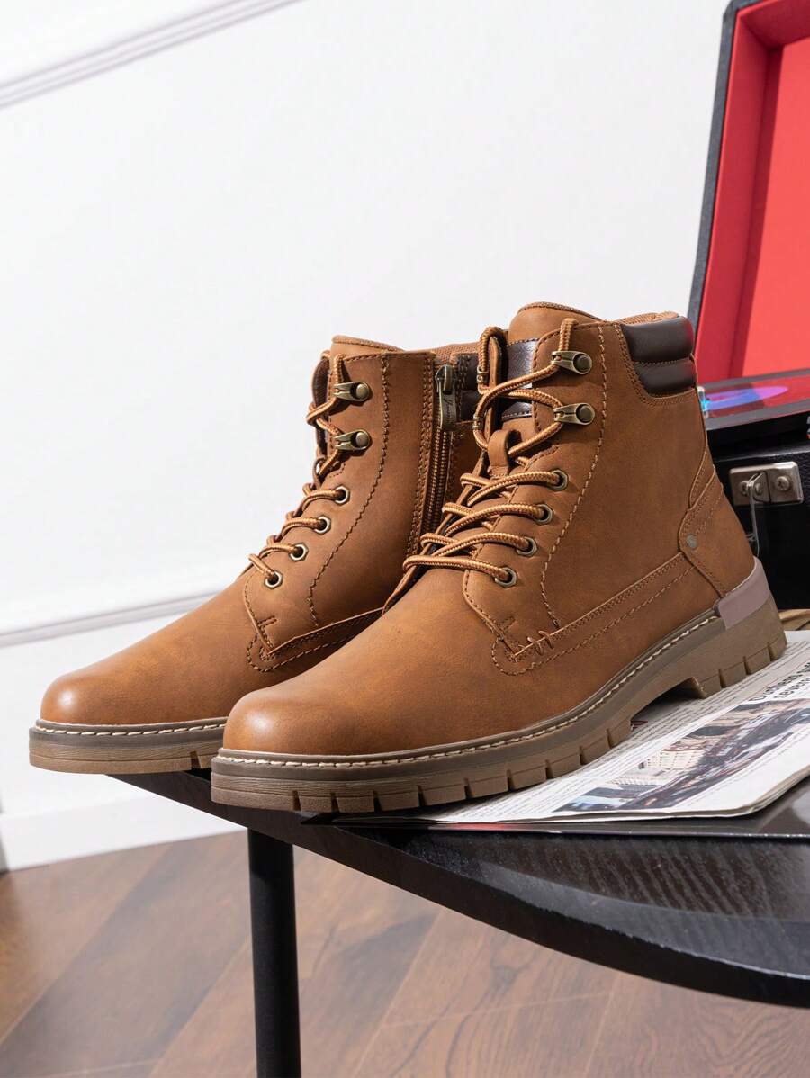 Orthopedic Hiking Boots with side zip