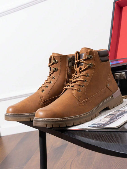 Orthopedic Hiking Boots with side zip