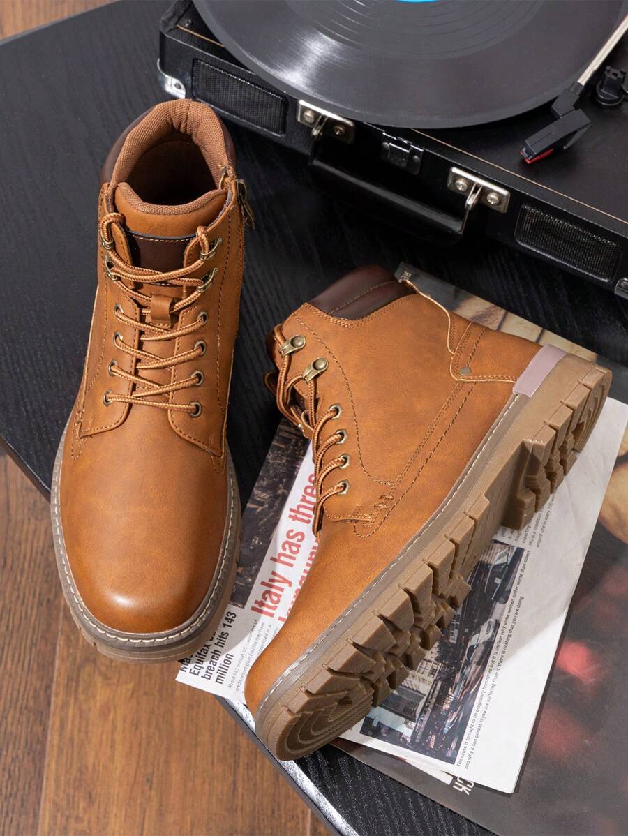 Orthopedic Hiking Boots with side zip