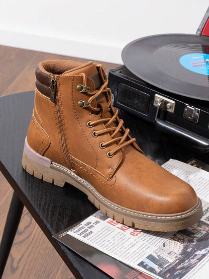 Orthopedic Hiking Boots with side zip