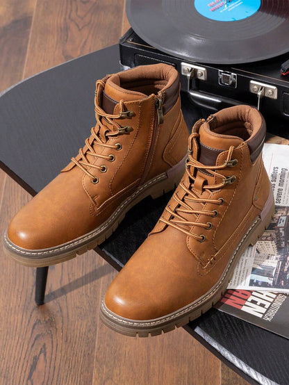 Orthopedic Hiking Boots with side zip