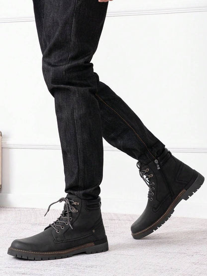 Orthopedic Hiking Boots with side zip
